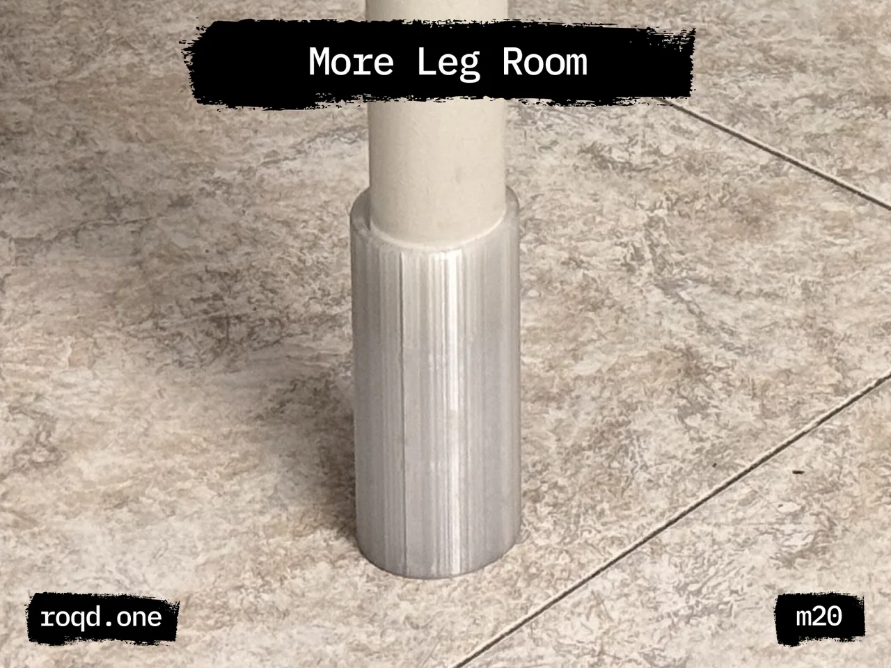 Round Table Leg Height Extender