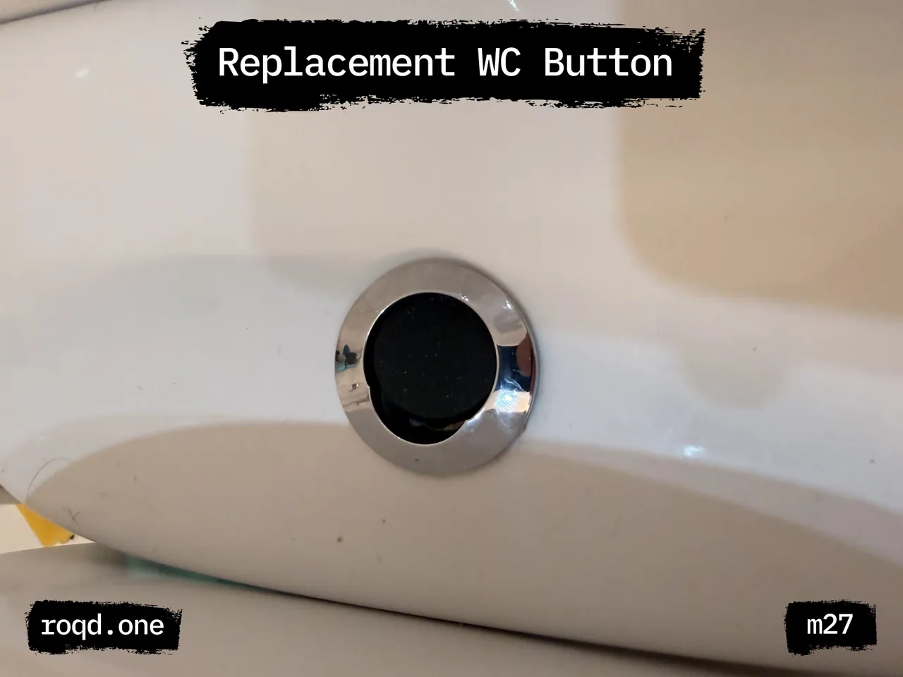 Replacement Toilet Flush Button