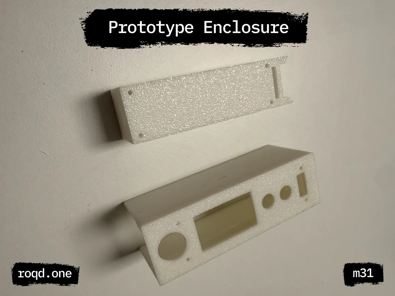 Custom Electronics Enclosure Prototype
