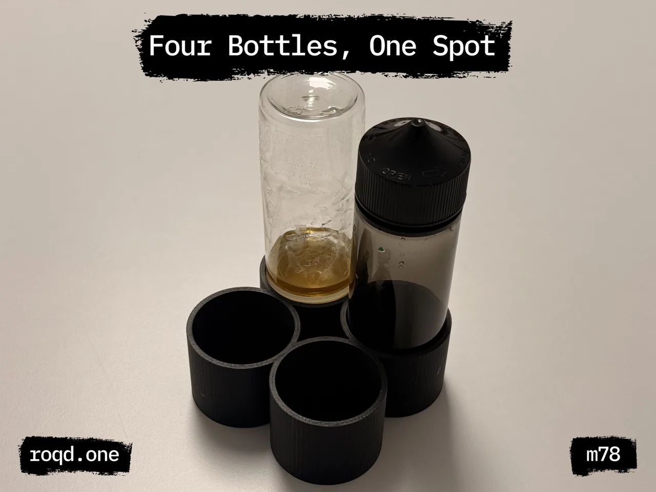 Four-Bottle Stand