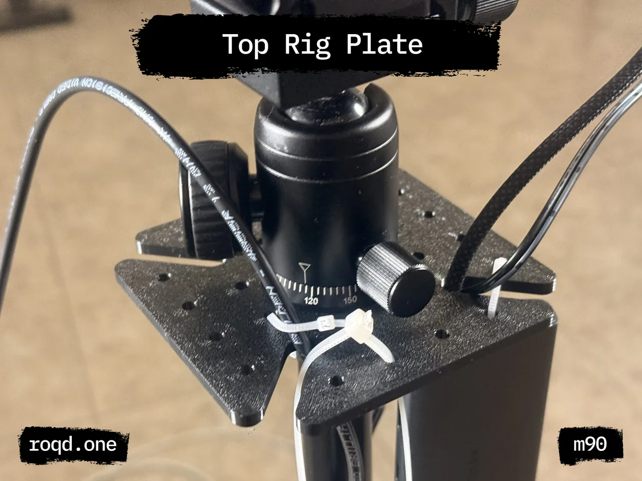 Tripod Head Cheese Plate