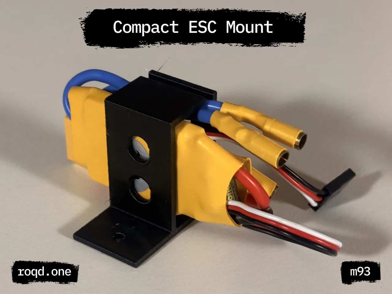 Compact Single ESC Mount